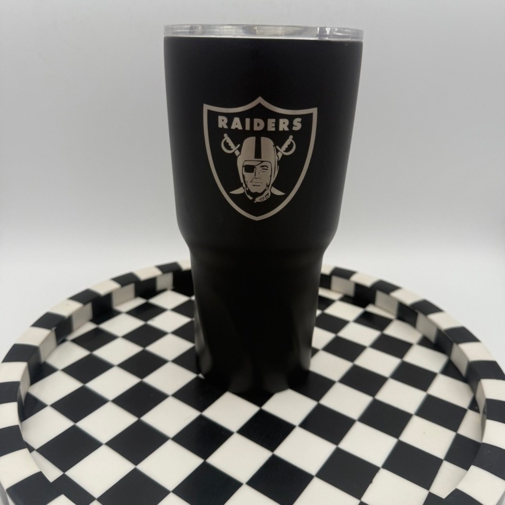 Great American Tumbler Unisex 30oz Black Excellent Las Vegas Raiders NFL Mug